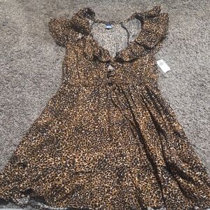Brand New Sexy Leopard Print Dress